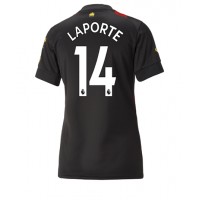 Manchester City Aymeric Laporte #14 Fotballklær Bortedrakt Dame 2022-23 Kortermet